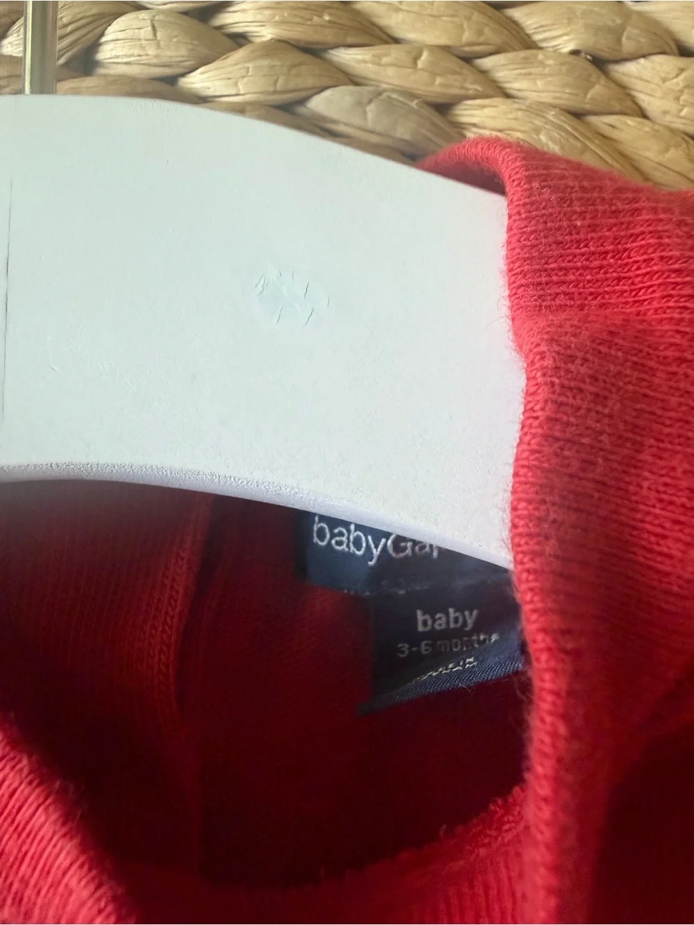 GAP Red 1969 U.S.A. Baby Romper